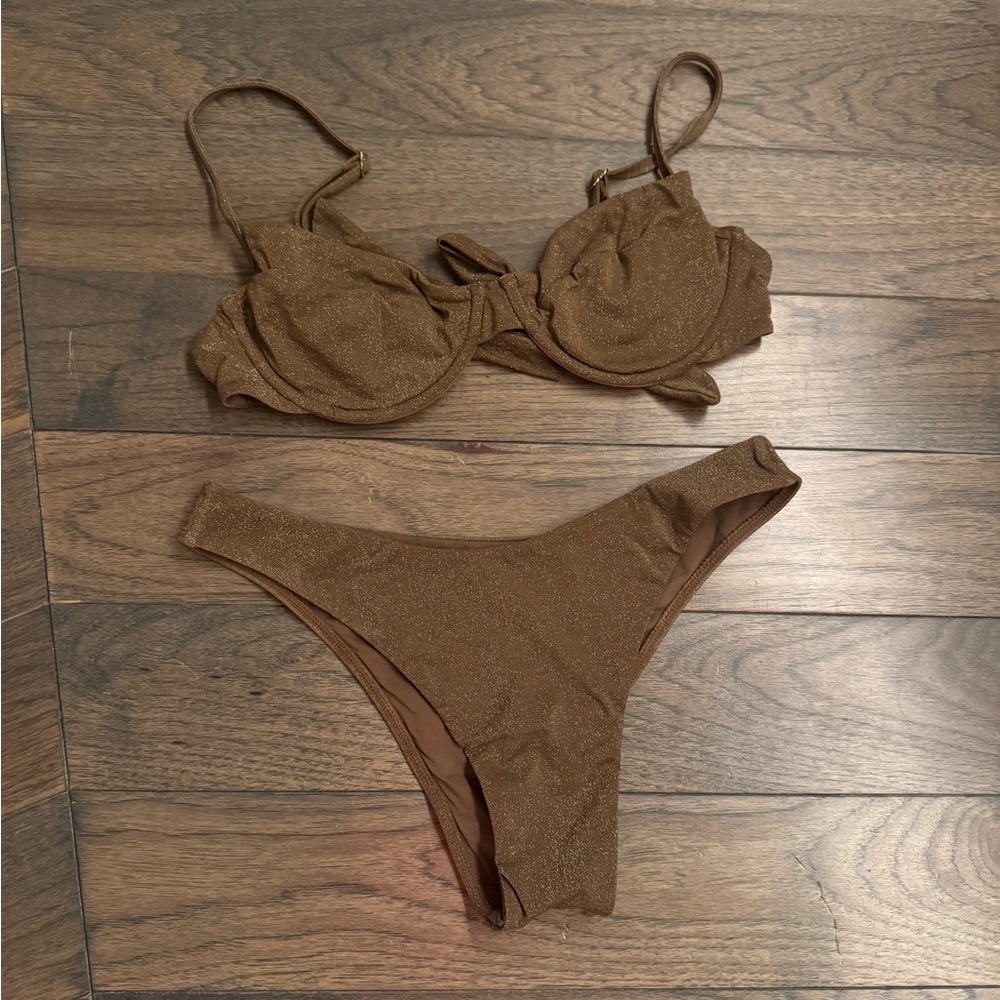 Monday Swimwear Shimmering Tan Bikini